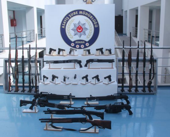 Uygulamada cephanelik ele geçirildi