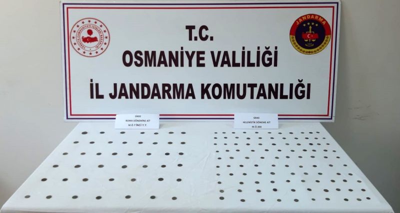 Osmaniye’de tarihi eser operasyonu