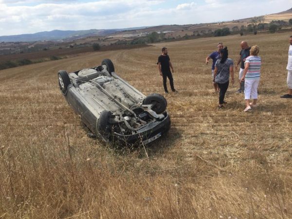 Bu araçtan burnu bile kanamadan çıktı