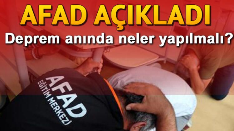 Deprem Anında Neler Yapmalısınız?