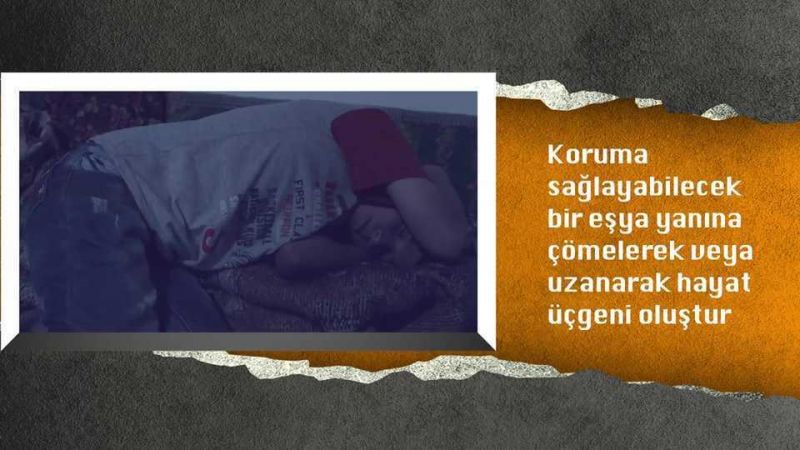 Deprem Anında Neler Yapmalısınız?