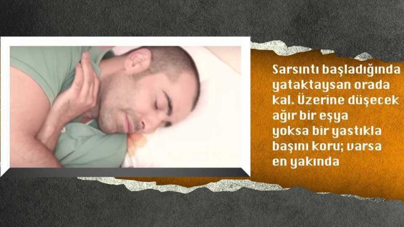 Deprem Anında Neler Yapmalısınız?