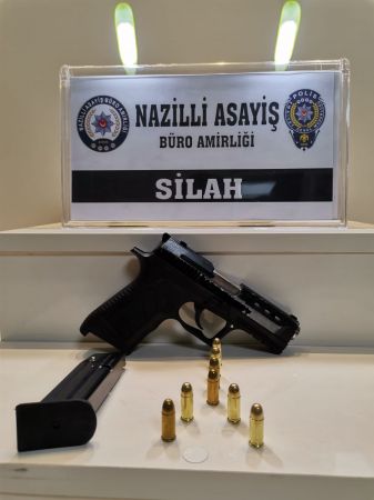 Nazilli’de bekçiler kovaladı polisler yakaladı