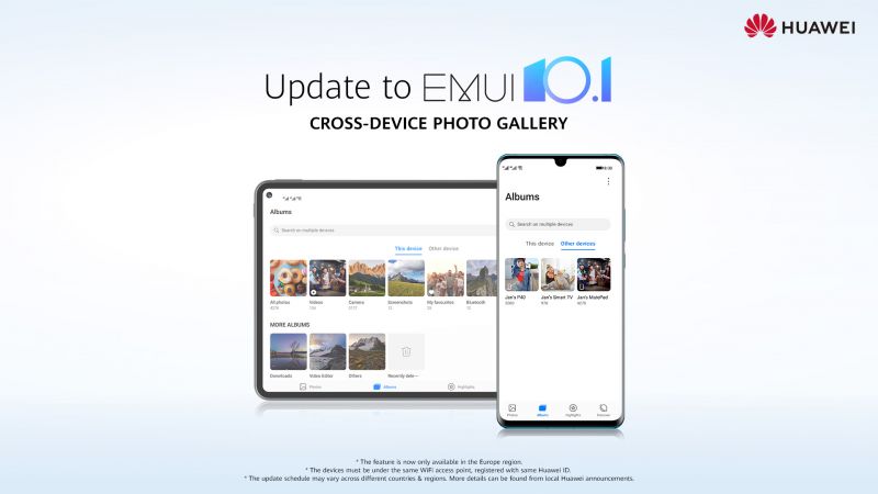 HUAWEI, EMUI 10.1 güncelleme takvimini duyurdu