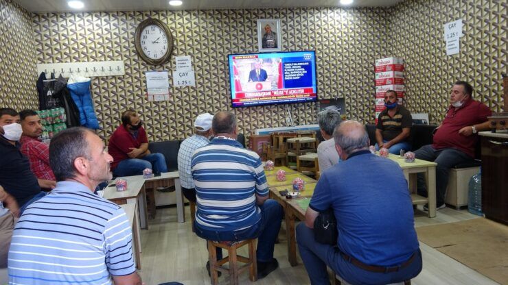 Tarihi müjdeyi böyle izlediler