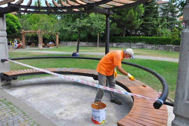 Eyüpsultan Belediyesi Yeşilpınar Bölge Parkı’nı yeniliyor