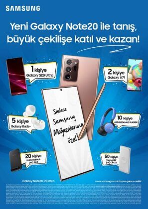 Büyük Galaxy Çekilişi Samsung Mağazaları’nda!
