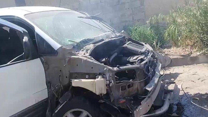 El Bab’da bombalı yüklü araç patladı