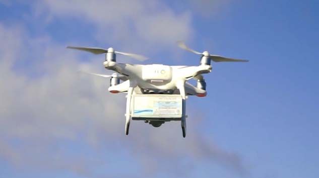 Genç drone pilotlarından 30 Ağustos videosu