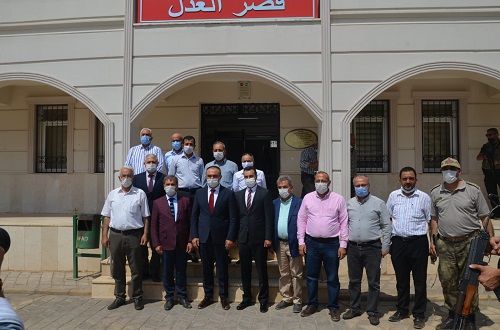 Kilis Valisi Recep Soytürk Çobanbey’de.