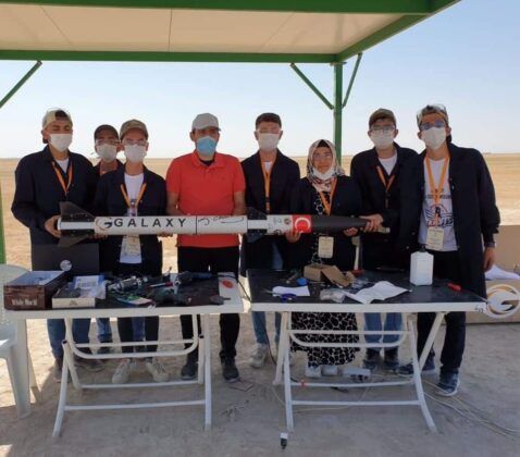 ‘Ceren Özdemir’ isimli roket 1500 metre yükseğe ulaştı