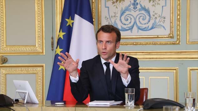 Kibirli, alçak, sömürgeci Macron