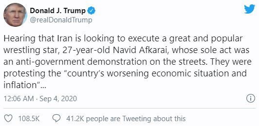 Trump’ın çağrısı idamı durdurmaya yetmedi