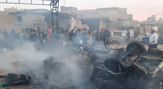 Azez’de bombalı saldırı: 5 ölü