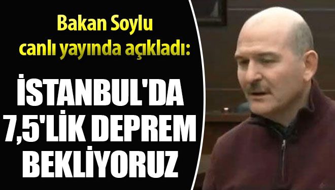Bakan Soylu’dan deprem bölgesinde önemli açıklamalar