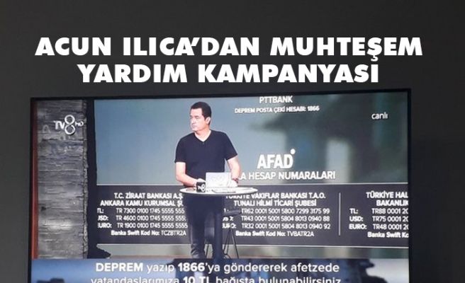 Acun Ilıcalı’nın programında depremzedeler için rekor bağış toplandı