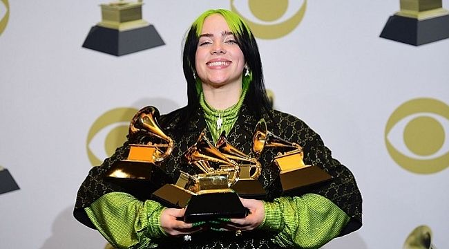 2020 Grammy Ödülleri’ne Billie Eilish damga vurdu