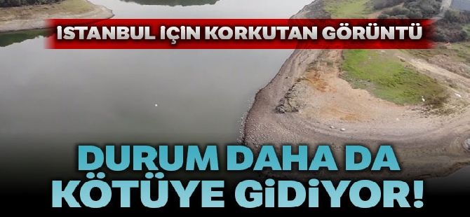 İstanbul İçin Korkutan Görüntü