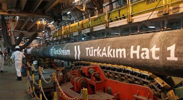 TürkAkım’dan ilk 1 milyar metreküp gaz sevk edildi