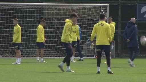 Fenerbahçe, Kasımpaşa maçı hazırlıklarını sürdürdü