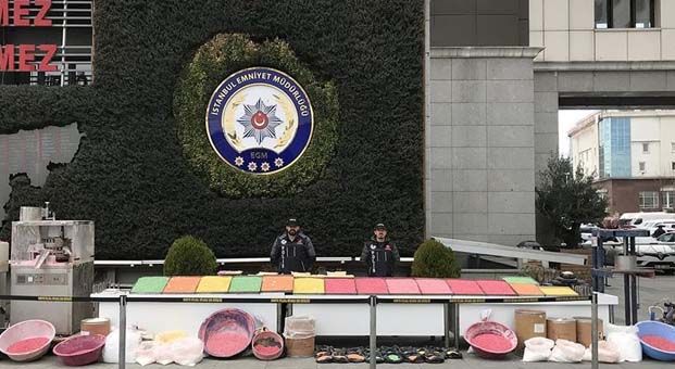 İstanbul’da 821 bin ecstasy hap ele geçirildi