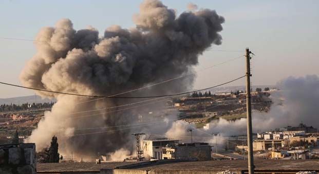 İdlib’e hava saldırıları: 8 sivil öldü