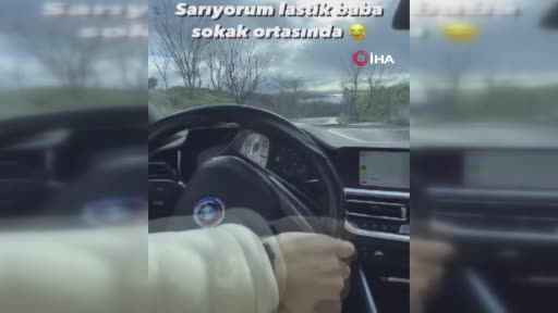 Sarıyer’de trafikte drift atan sürücüye 20 bin 778 TL para cezası kesildi Sarıyer’de trafikte drift atan sürücüye 20 bin 778 TL para cezası kesildi