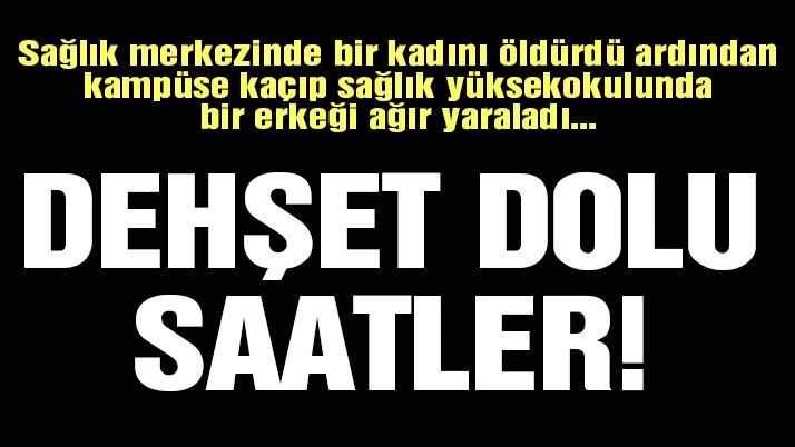 Son Dakika! Dehşet Dolu Anlar…