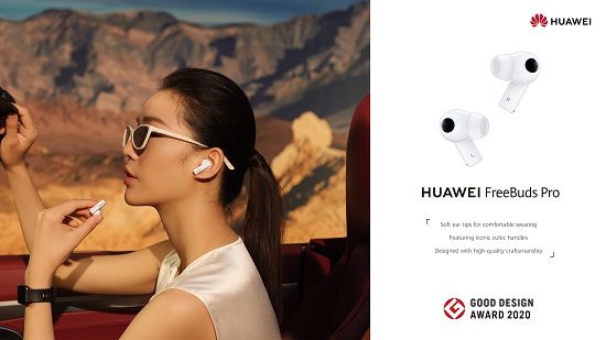 HUAWEI FreeBuds Pro ve P40 Serisi Good Design 2020 Ödüllerine layık görüldü