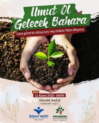 İnsan Vakfından “Umut Ol Gelecek Bahara” Kampanyası