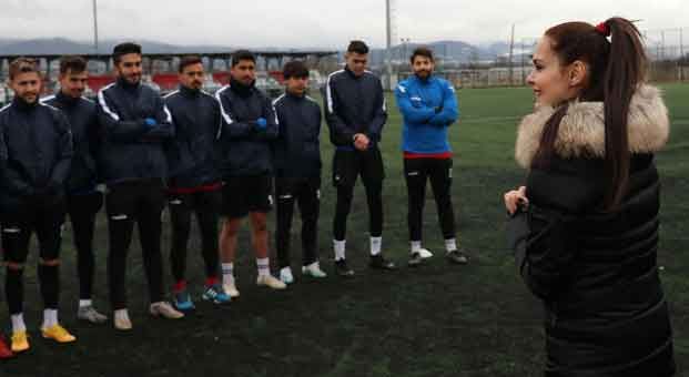 Gelin gittiği ilçede kulüp başkanı oldu