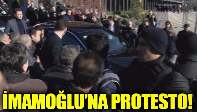 Ekrem İmamoğlu’na Şişli’de protesto