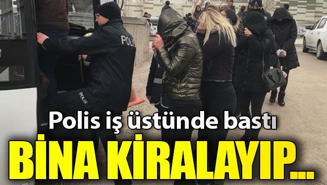 Polis iş üstünde bastı! 20 kişi gözaltına alındı!