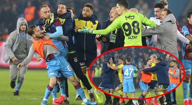 Trabzonspor Fenerbahçe maçı bitti ortalık fena karıştı