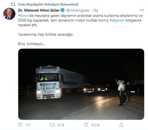 5000 KİŞİLİK MOBİL MUTFAK İZMİR’DE