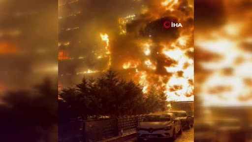 Bursa’da iş merkezinde yangın paniği