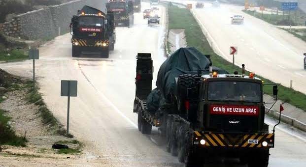 Sınır birliklerine askeri sevkiyat