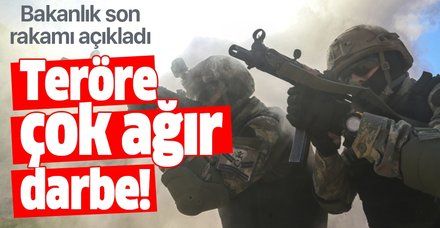 7 bin 998 operasyonda 88 terörist etkisiz hale getirildi