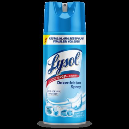 Dünyanın 1 numaralı dezenfektan markası Lysol  şimdi Türkiye’de