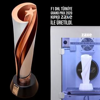FORMULA 1 GALİPLERİNE YERLİ VE MİLLİ 3D KUPA