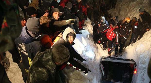 Çığ felaketinde ölü sayısı 5’e yükseldi