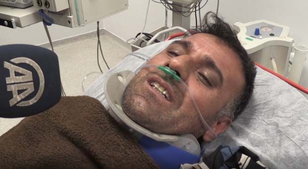 Çığın altından kendi imkanlarıyla kurtulan kepçe operatörü yaşadıklarını anlattı