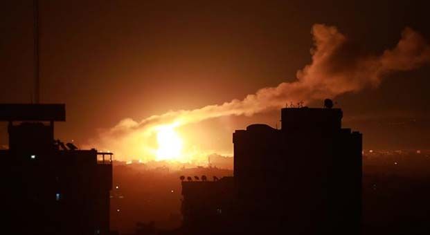 İsrail’den Gazze’nin güneyine hava saldırısı