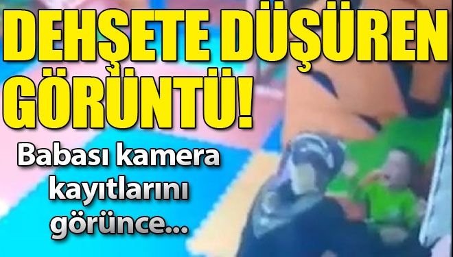 Kreşte öğretmen dehşeti