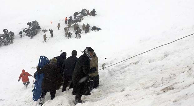 Çığ altında kalan Van AFAD İl Müdürü kurtarıldı