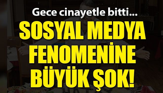 Sosyal Medya Fenomenine Büyük Şok