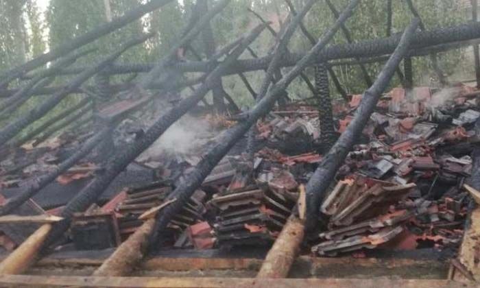 Sungurlu’da yangın