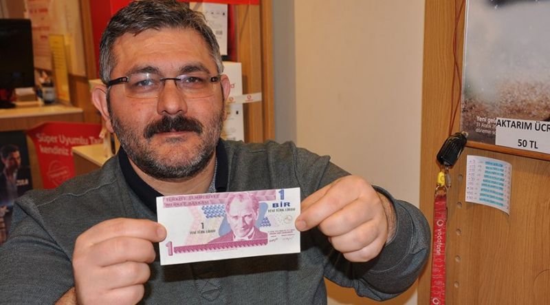 1 YTL’si için 100 bin TL istiyor