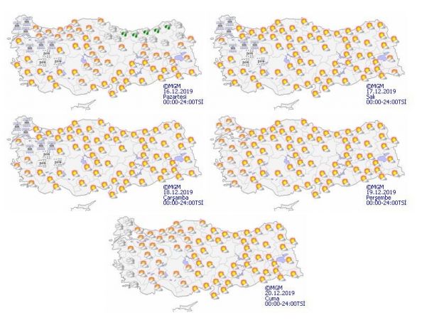 Son dakika: Hava durumu verileri şaşırttı!