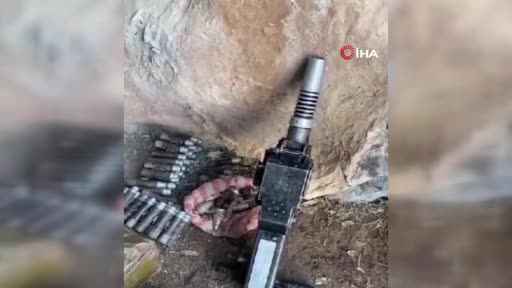 Pençe Yıldırım Operasyonu bölgesinde çok sayıda mühimmat ele geçirildi Pençe Yıldırım Operasyonu bölgesinde çok sayıda mühimmat ele geçirildi